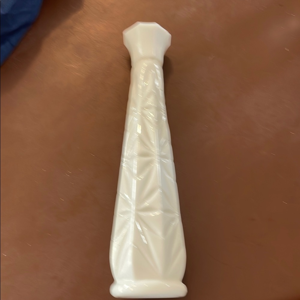 Vintage Milk Glass Bud Vase
